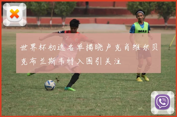 世界杯初选名单揭晓卢克肖维尔贝克布兰斯韦特入围引关注